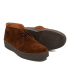 Sanders Japan Brit Chukka Polo Snuff Suede-Clutch Cafe