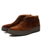 Sanders Japan Brit Chukka Polo Snuff Suede-Clutch Cafe