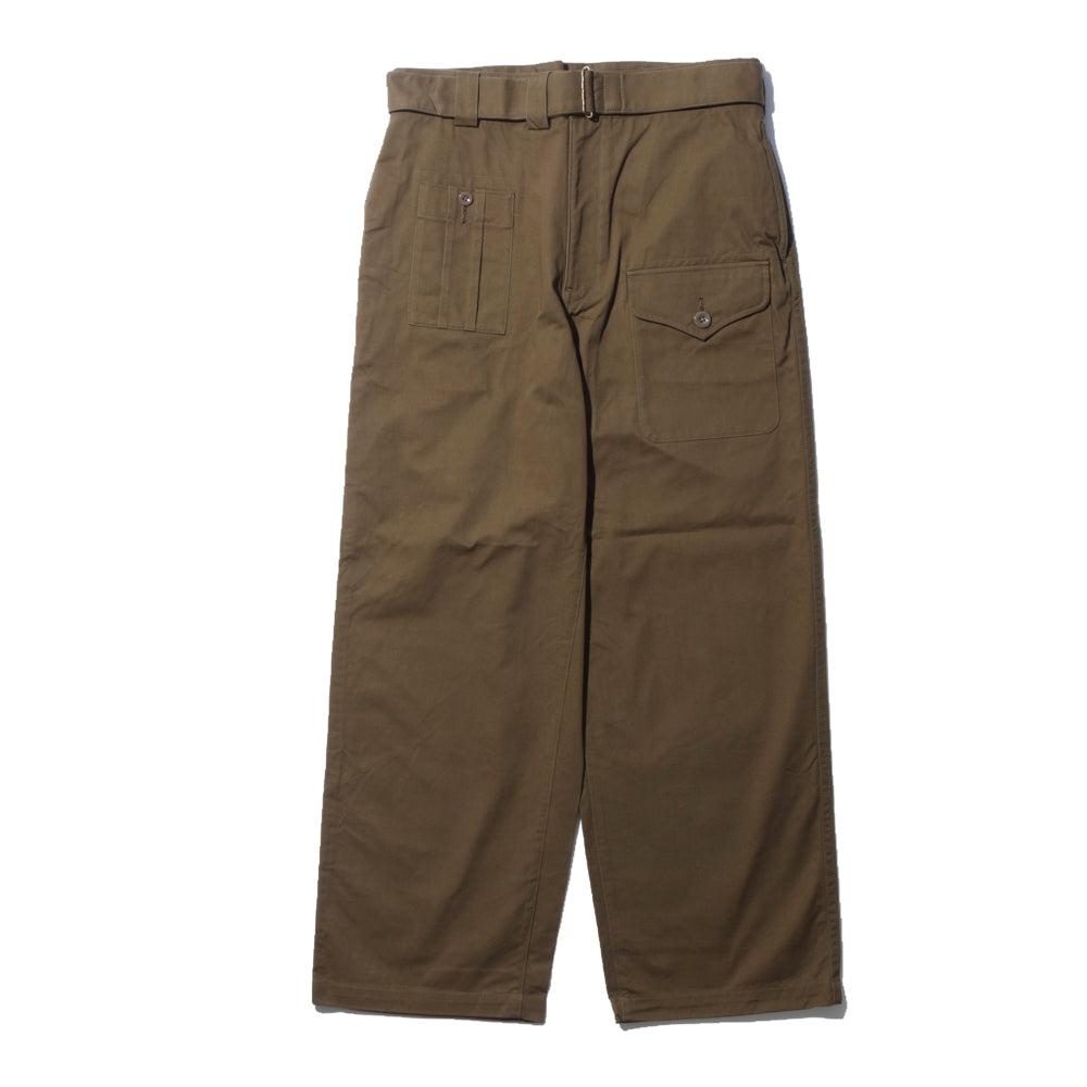 Soundman Olson Trousers Olive Green-Trousers-Clutch Cafe