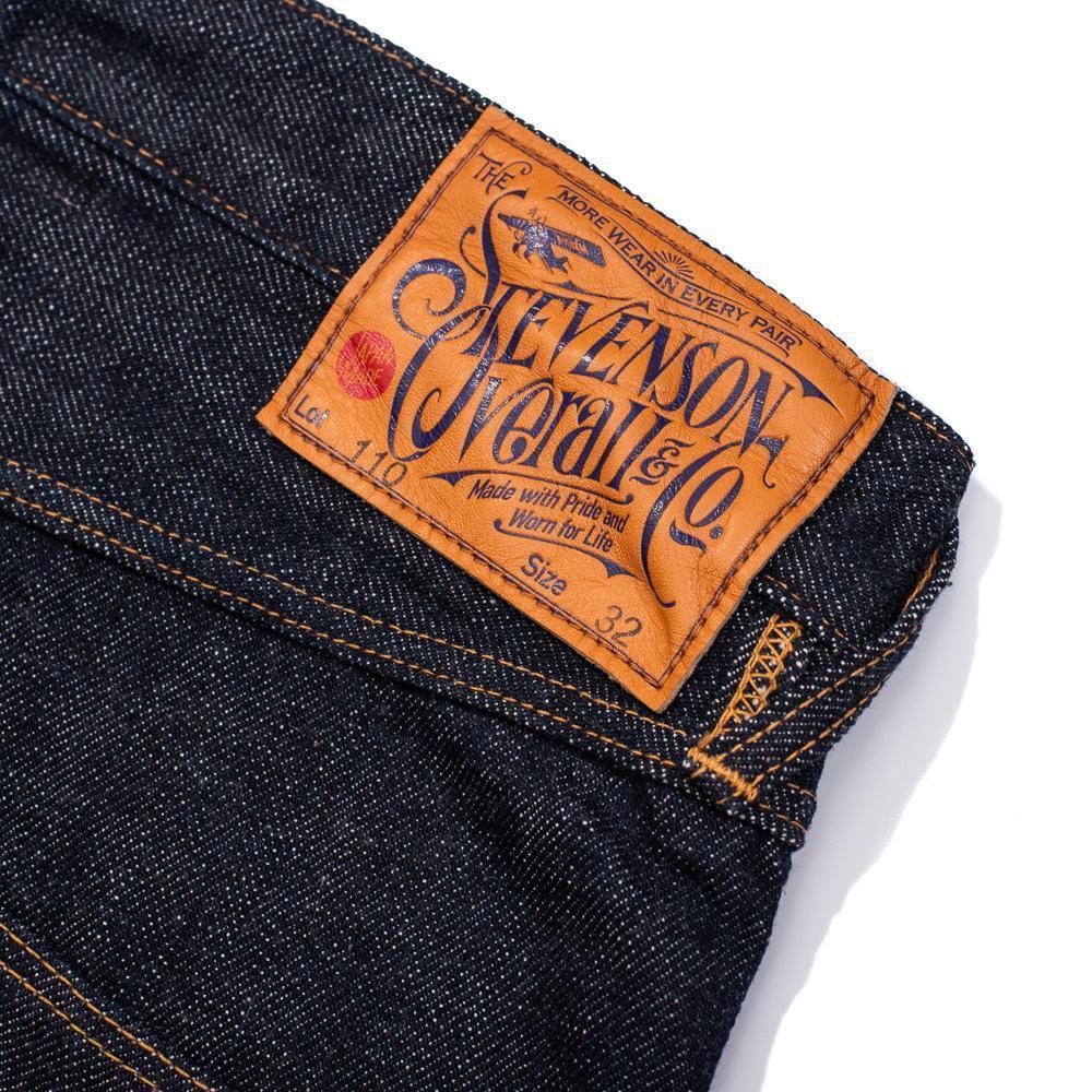 Stevenson Overall Monterey 110-OSX 14oz Jean-Jeans-Clutch Cafe-selvage denim-selfedge denim