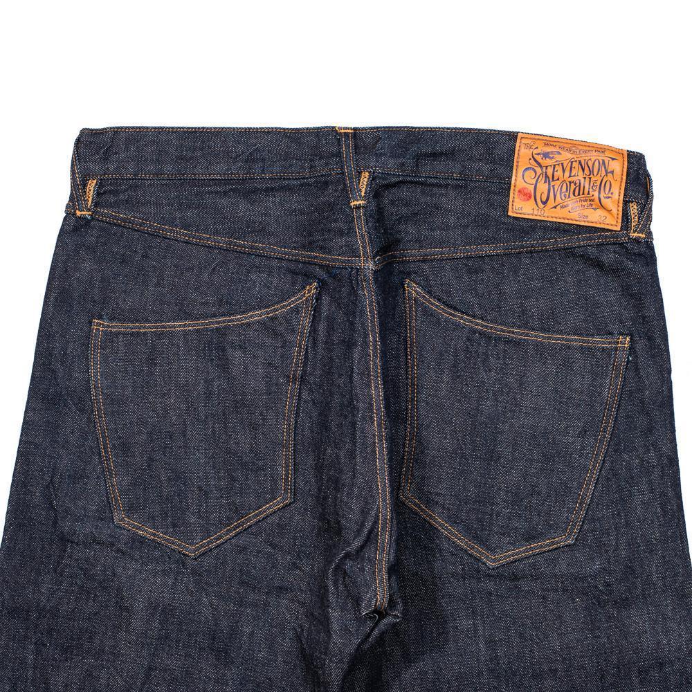 Stevenson Overall Monterey 110-OSX 14oz Jean-Jeans-Clutch Cafe-selvage denim-selfedge denim