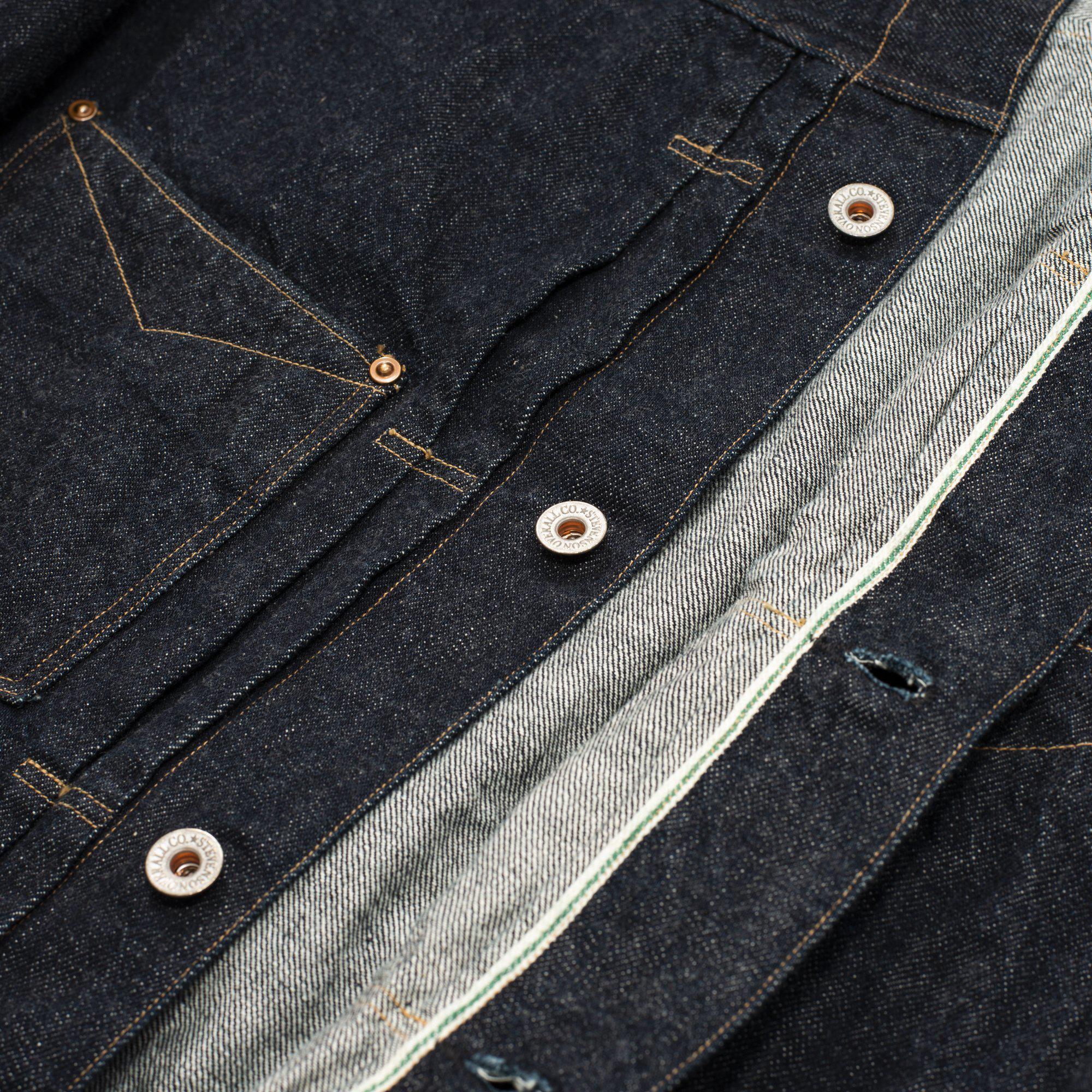 Stevenson Overall Saddle Horn Type II Indigo-JACKET-Clutch Cafe