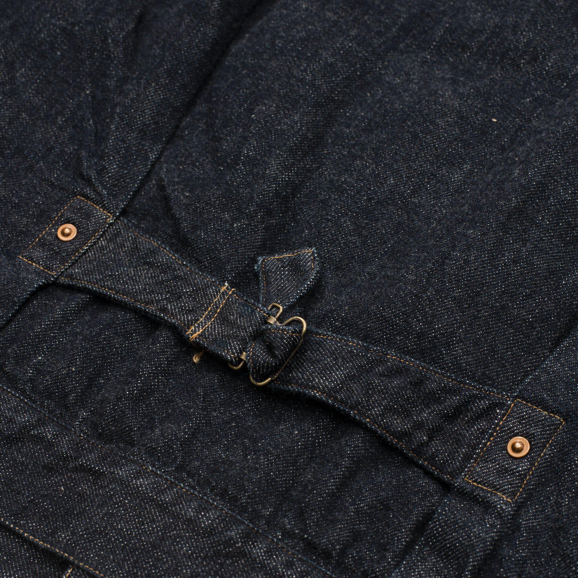 Stevenson Overall Saddle Horn Type II Indigo-JACKET-Clutch Cafe