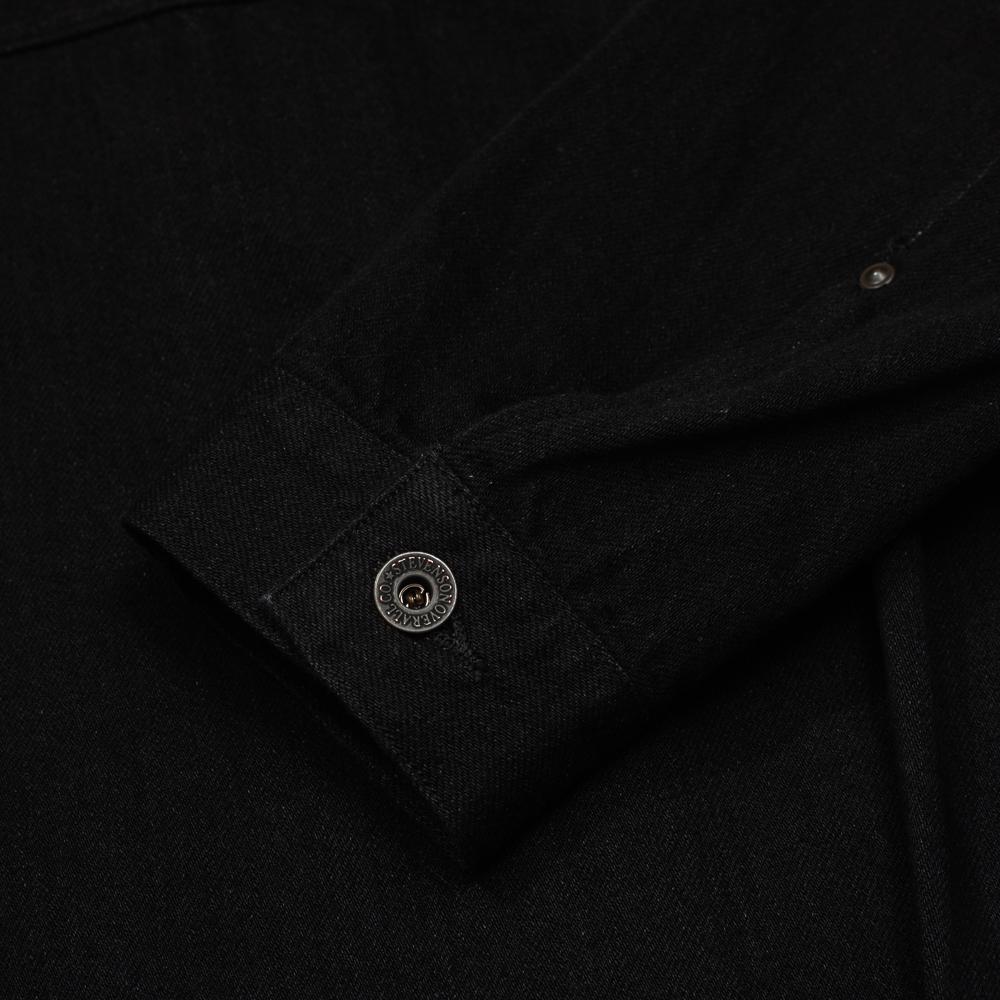 Stevenson Overall Saddle Horn Type II Solid Black-Clutch Cafe