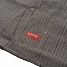 Stronghold DM057 Short Bib Apron 12.5oz Herringbone Selvage Denim-Apron-Clutch Cafe