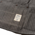Stronghold DM057 Short Bib Apron 12.5oz Herringbone Selvage Denim-Apron-Clutch Cafe
