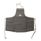 Stronghold DM057 Short Bib Apron 12.5oz Herringbone Selvage Denim-Apron-Clutch Cafe