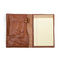 Sturdy Leather Note Pad Clutch Cafe