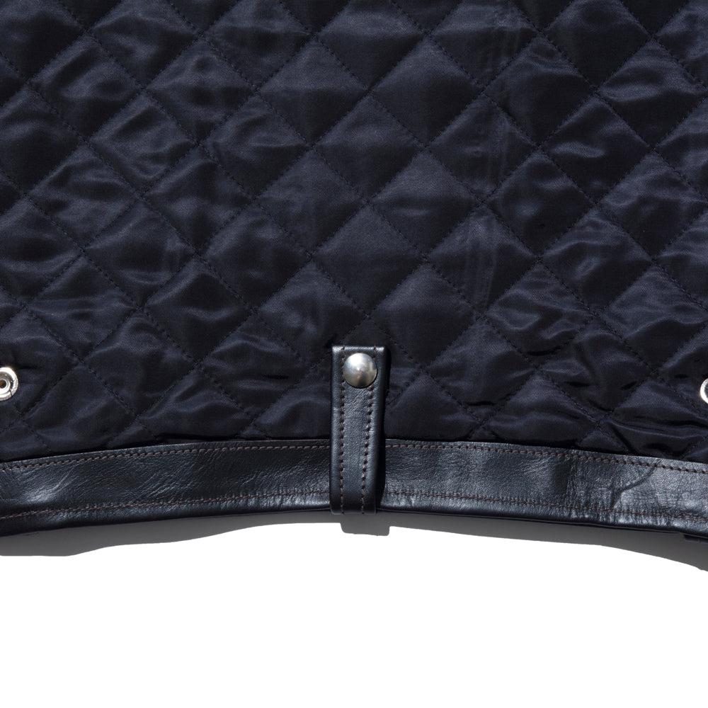 The Real McCoy's Buco J-24 Leather Jacket Black-Leather Jacket-Clutch Cafe