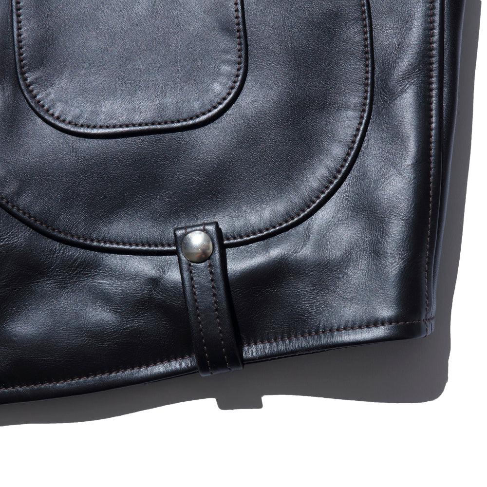 The Real McCoy's Buco J-24 Leather Jacket Black-Leather Jacket-Clutch Cafe