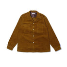 The Real McCoy's Corduroy Open Collar Shirt Mustard-Shirt-Clutch Cafe