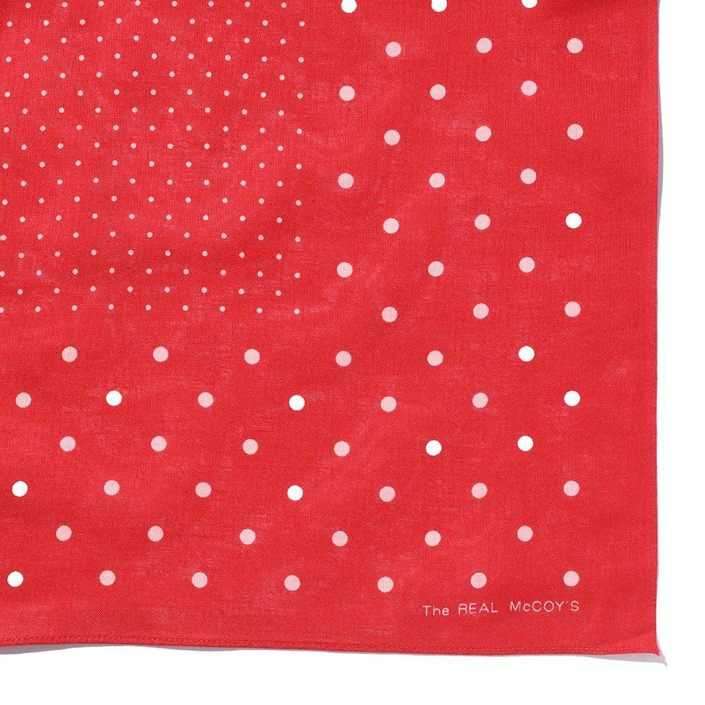 The Real McCoy's 'Dot' Bandana Red-Bandana-Clutch Cafe