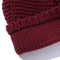 The Real McCoy's Fisherman Knit Cap Maroon-Hat-Clutch Cafe