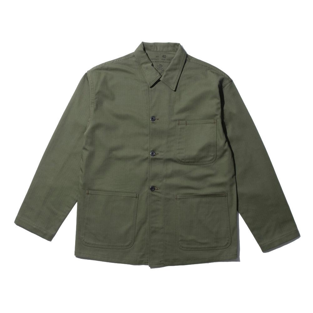 The Real McCoy's N-3 Utility Jacket (Model 220) Olive – Clutch Cafe