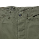 The Real McCoy's N-3 Utility Trousers (Model 220) Olive-Trousers-Clutch Cafe