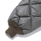 The Real McCoy's Quilted Down Trousers Olive-Trousers-Clutch Cafe