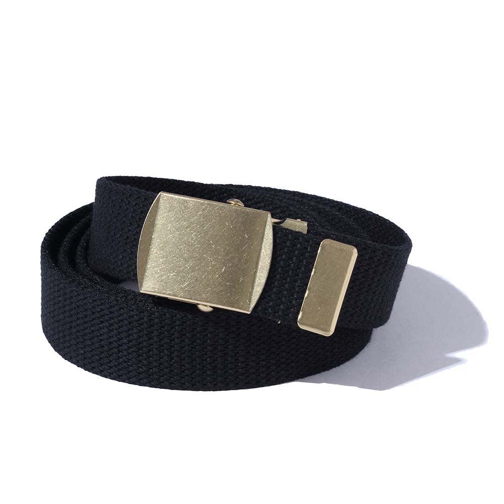 The Real McCoy's Trouser Uniform Belt Black-Belt-Clutch Cafe