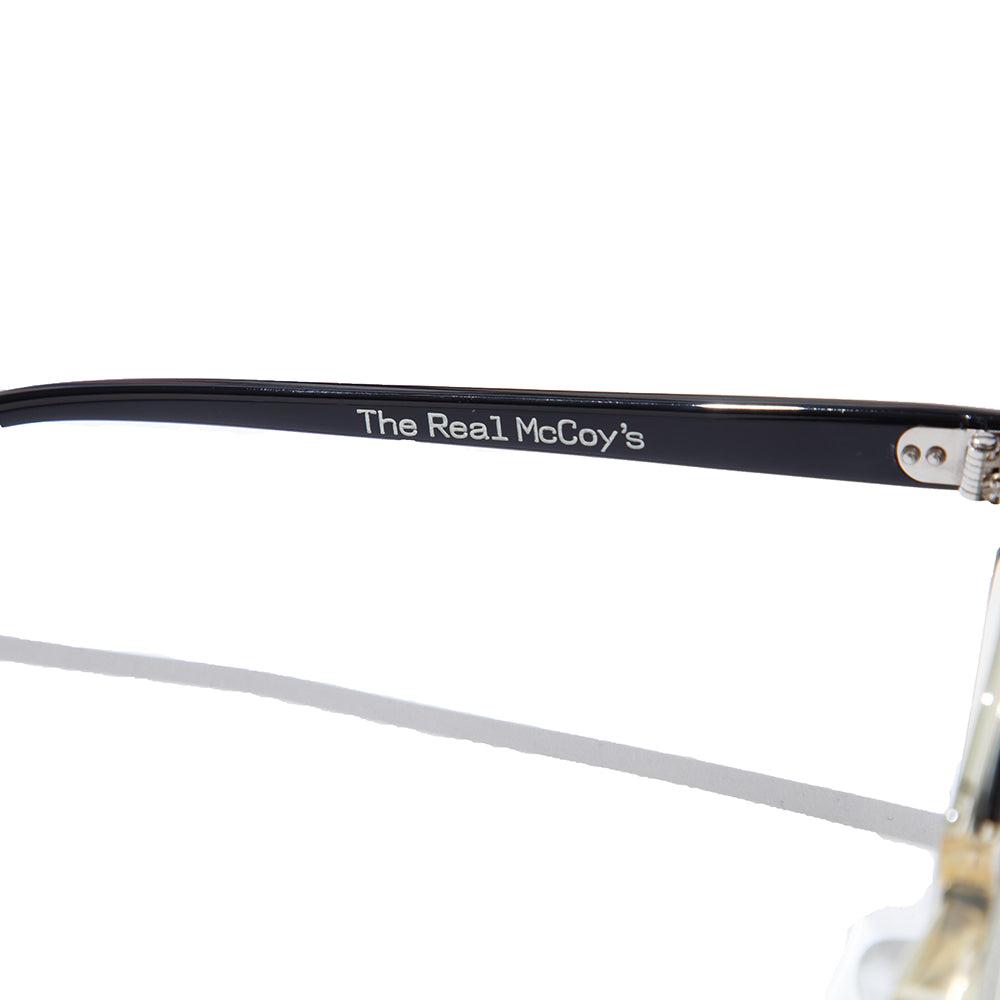 The Real McCoy's Wellington Sunglasses Black/Clear-Sunglasses-Clutch Cafe