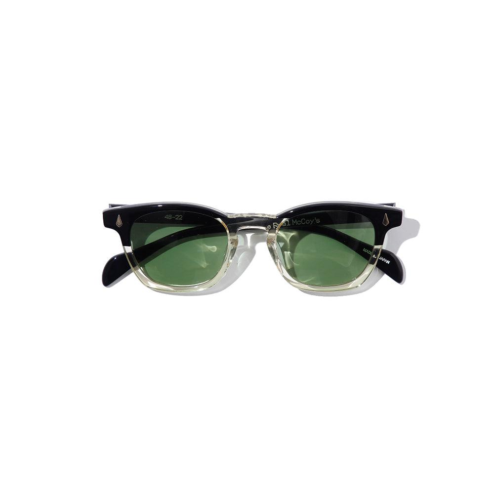 The Real McCoy's Wellington Sunglasses Black/Clear-Sunglasses-Clutch Cafe
