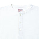 The Real McCoy's Western Cardigan Stitch Henley White-Henley-Clutch Cafe