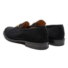 Trickers x Clutch Cafe Leon Horsebit Loafer Black Repello Suede-Loafer-Clutch Cafe
