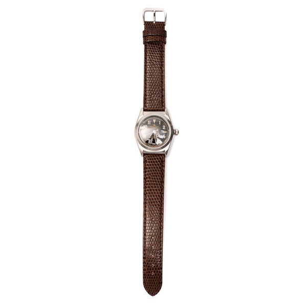 Vague Watch Company Bubble Lizard Watch Stainless Steel x Black-watch-Clutch Cafe