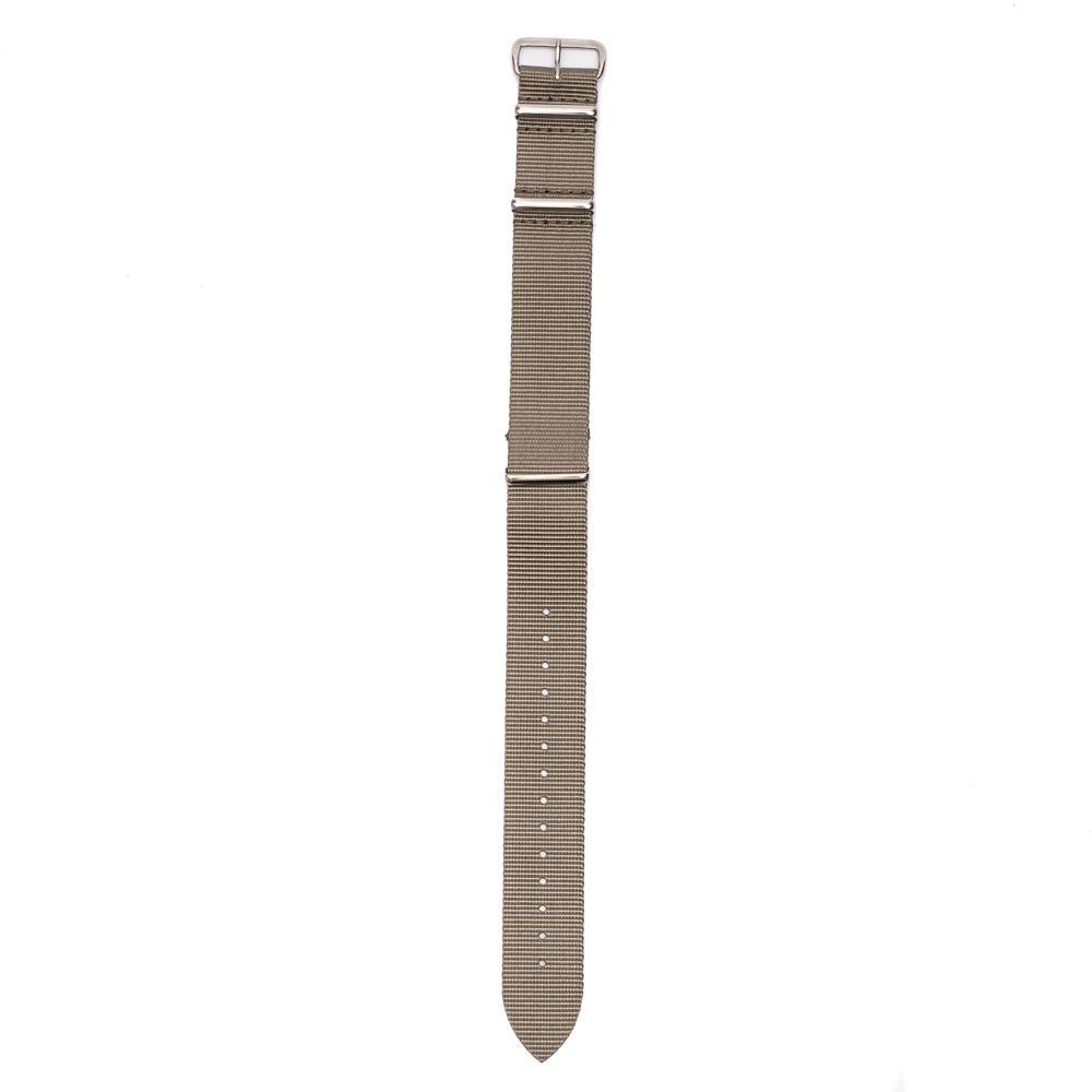 Vague Watch Company Nylon Nato Strap Grey-Watch Strap-Clutch Cafe