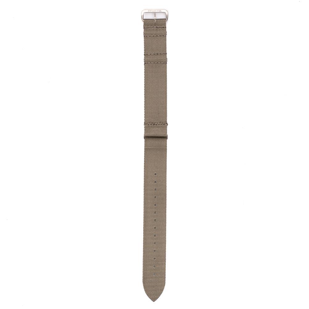 Vague Watch Company Nylon Nato Strap Grey-Watch Strap-Clutch Cafe