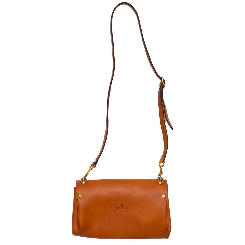 Vasco Leather Garcon 2Way Bag Mustard Camel-Bag-Clutch Cafe