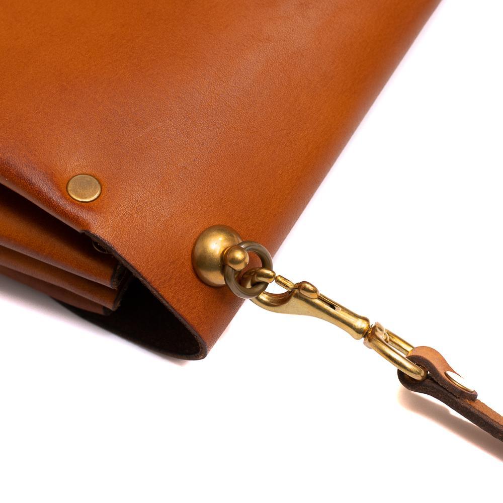 Vasco Leather Garcon 2Way Bag Mustard Camel-Bag-Clutch Cafe