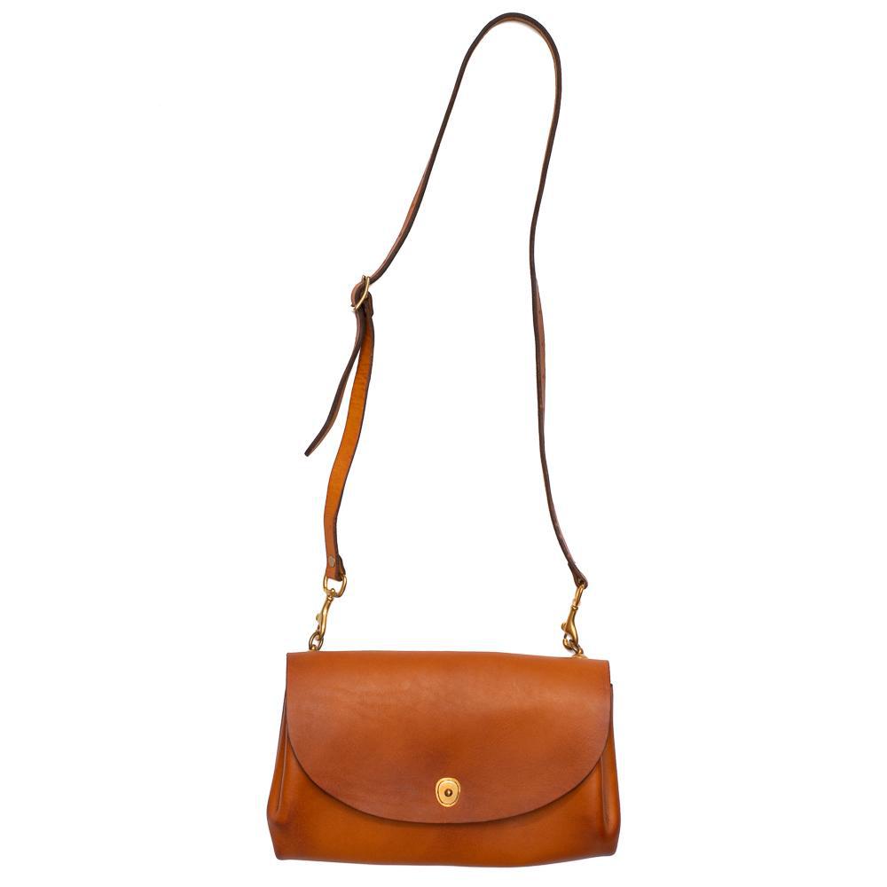 Vasco Leather Garcon 2Way Bag Mustard Camel-Bag-Clutch Cafe
