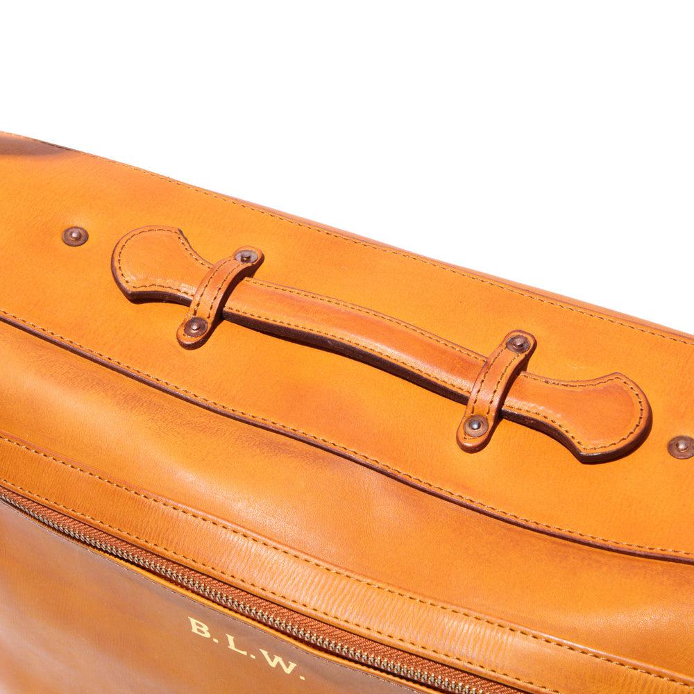 Vasco Leather Wander Pannier Bag Mustard Camel-Bag-Clutch Cafe