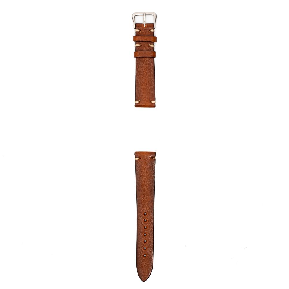 Vasco Leather Watch Band Regular Brown-Watch Strap-Clutch Cafe