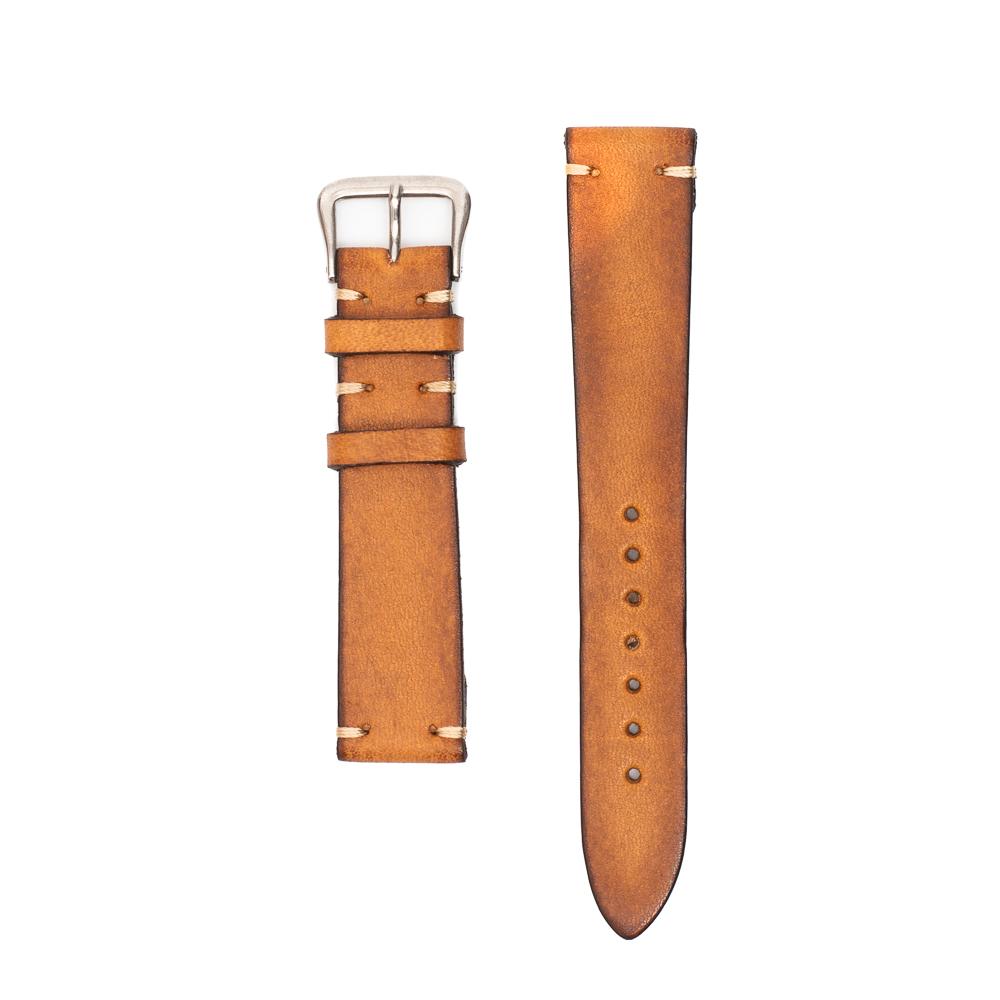 Vasco Leather Watch Band Regular Natural-Watch Strap-Clutch Cafe