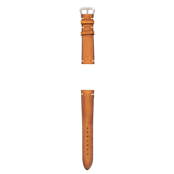 Vasco Leather Watch Band Regular Natural-Watch Strap-Clutch Cafe