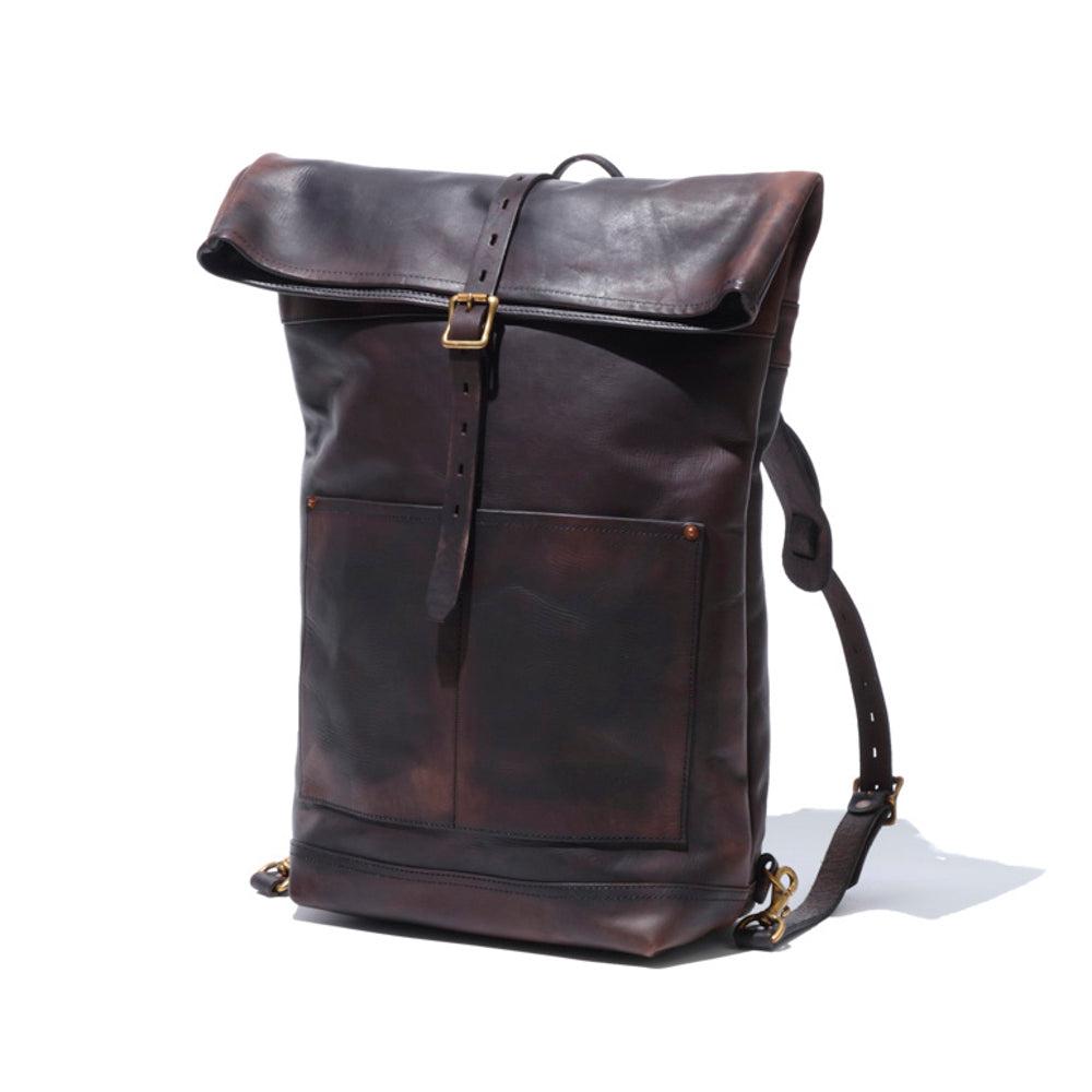 Vasco Roll Top Rucksack Black-Rucksack-Clutch Cafe