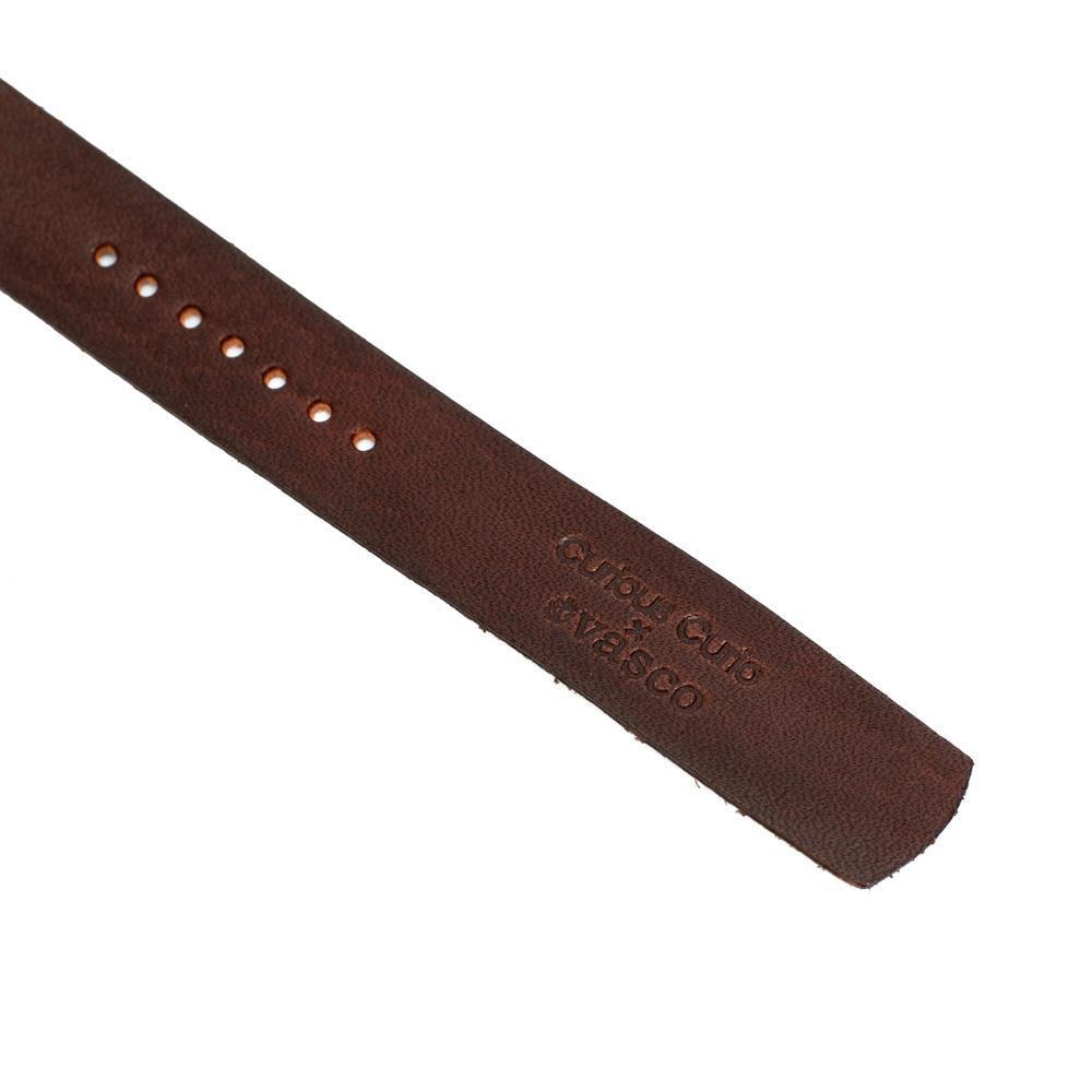 Vasco VSCC-640G10 Leather NATO Watch Strap Brown-Watch Strap-Clutch Cafe