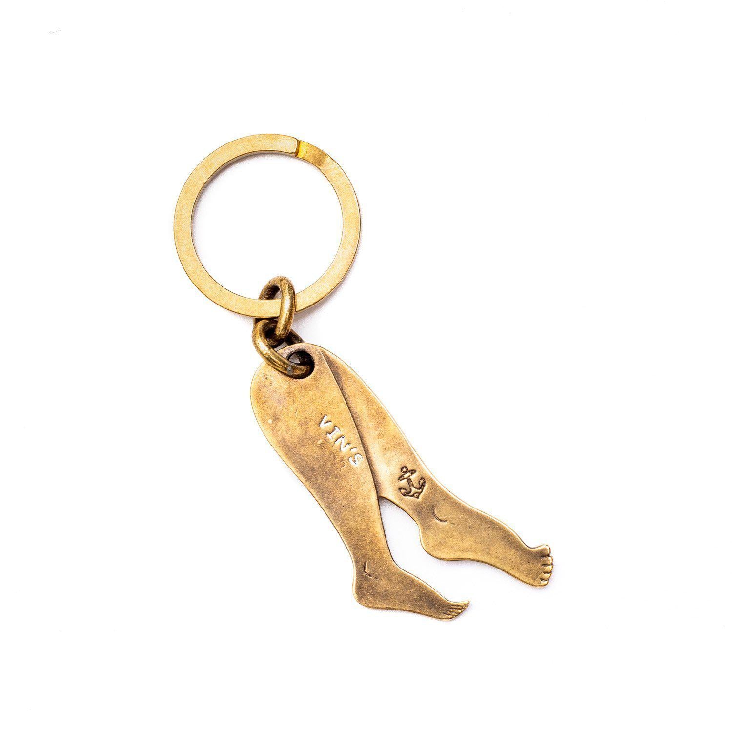 Vin's Legs Bottle Opener Key Ring-Accessory-Clutch Cafe
