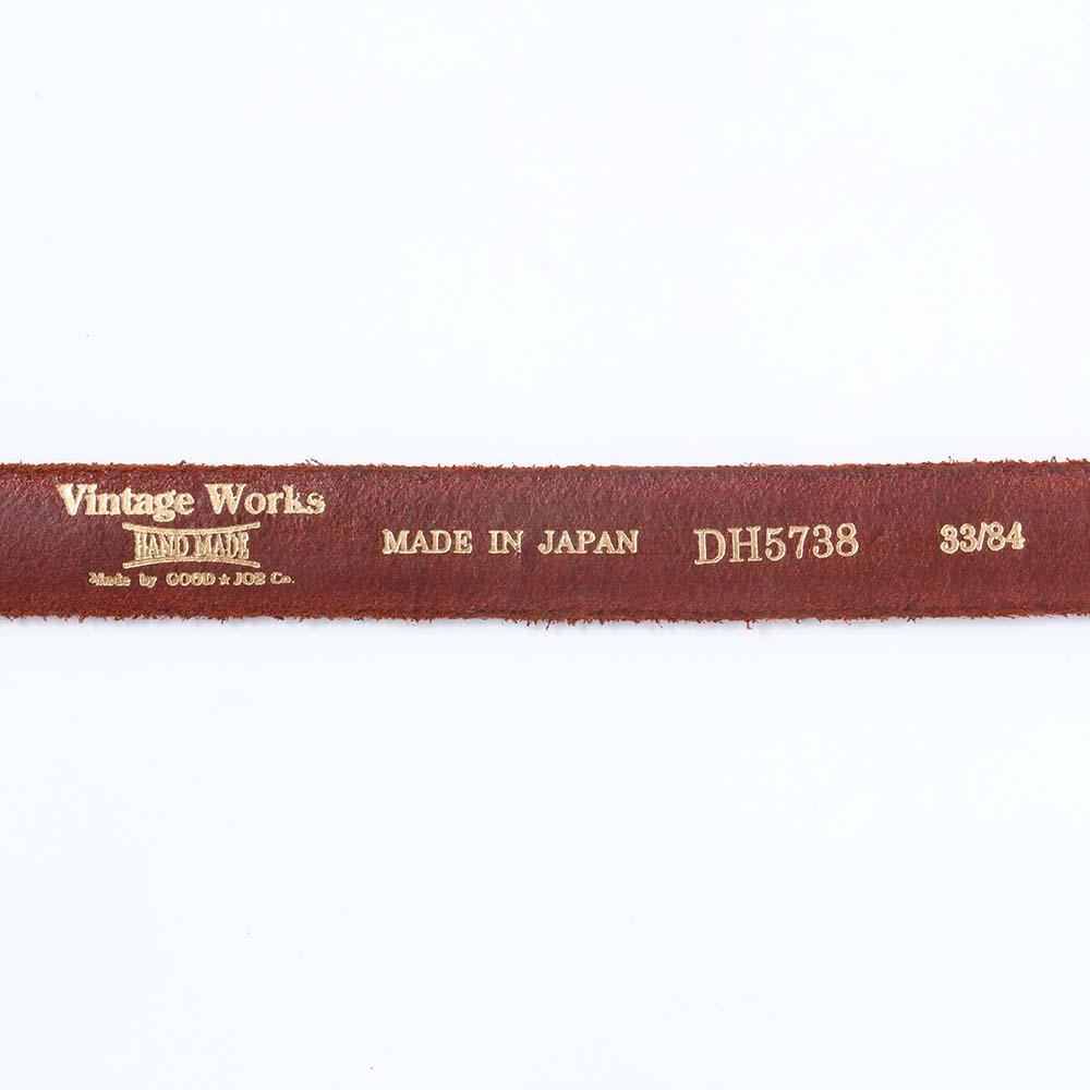 Vintage Works DH5738 Chasin' Belt Black-Belt-Clutch Cafe