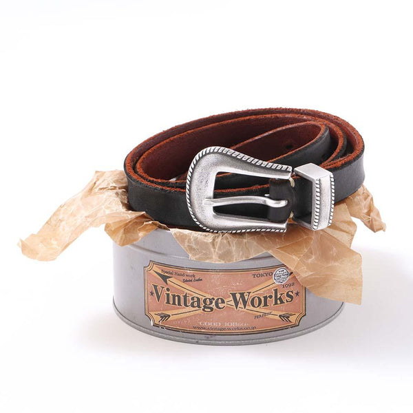 Vintage Works DH5738 Chasin' Belt Black