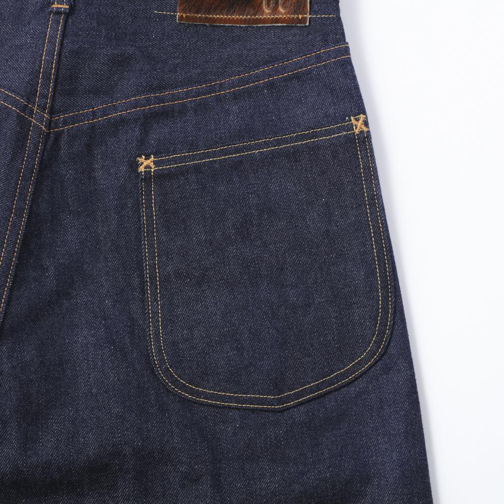 Warehouse & Co Lot. 1002 Cowboy Pants (WWII Model) Denim Jean-Jeans-Clutch Cafe-selvage denim-selfedge denim