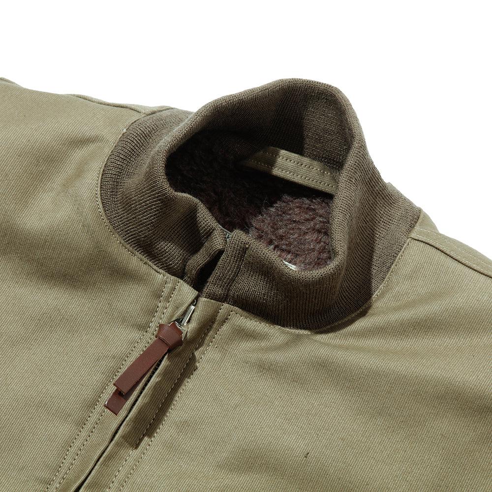 Warehouse & Co Lot. 2180 NAF 1168 Aviator & Ground Crew Jacket Khaki-Jacket-Clutch Cafe