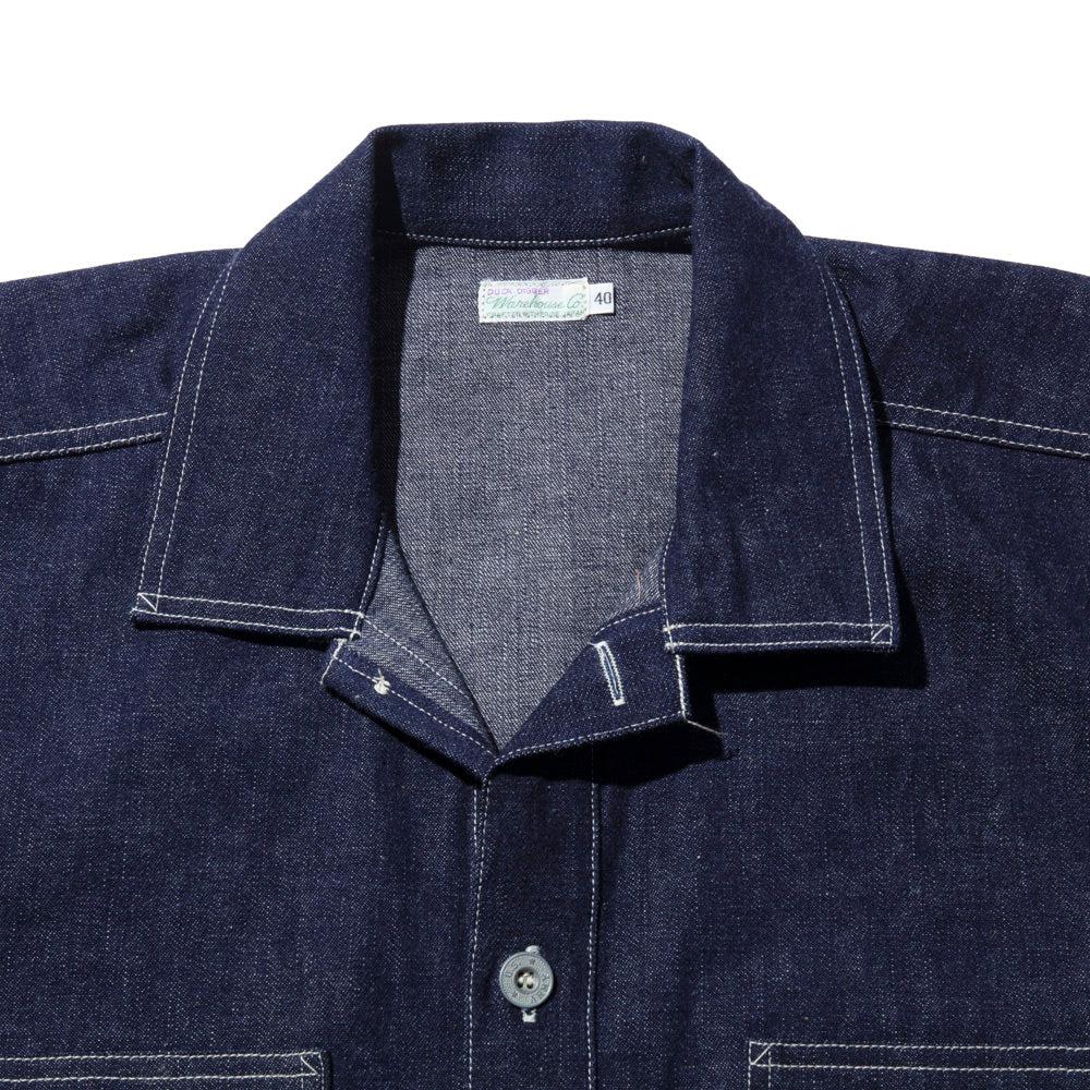 Warehouse & Co Lot. 2187 US Army Denim Pullover Indigo-Shirt-Clutch Cafe