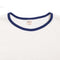 Warehouse & Co Lot. 4059 Ringer T-shirt Cream/Navy-T-shirt-Clutch Cafe