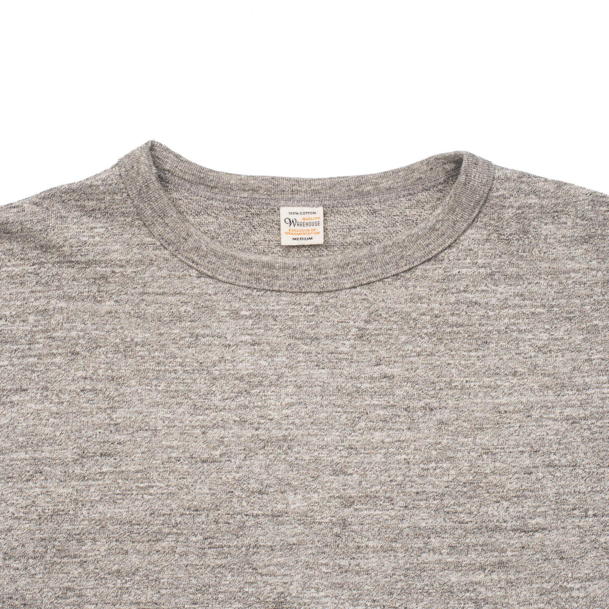 Warehouse 4800 Baseball Tee Grey/Black-T-shirt-Clutch Cafe