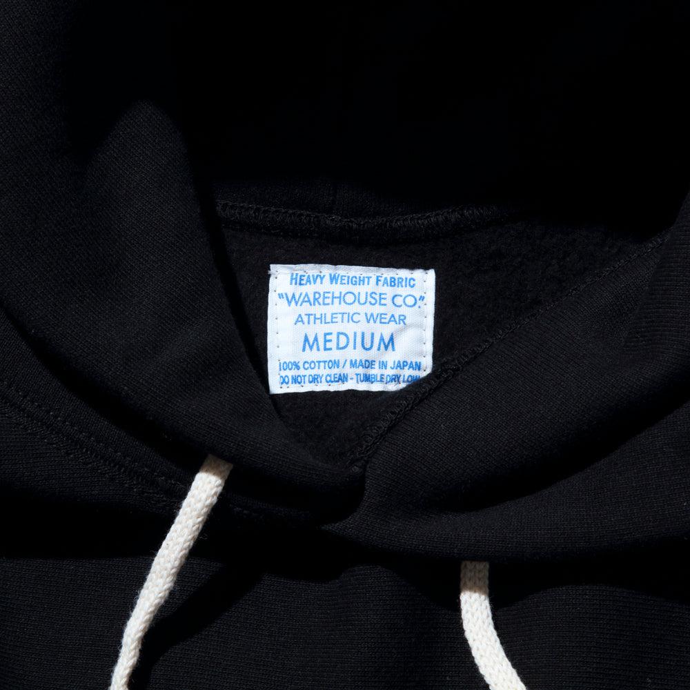 Warehouse & Co Lot. 484 Hooded Sweatshirt Black-Hooded Sweatshirt-Clutch Cafe