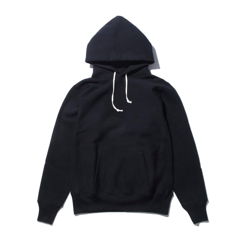 Warehouse & Co Lot. 484 Hooded Sweatshirt Black-Hooded Sweatshirt-Clutch Cafe