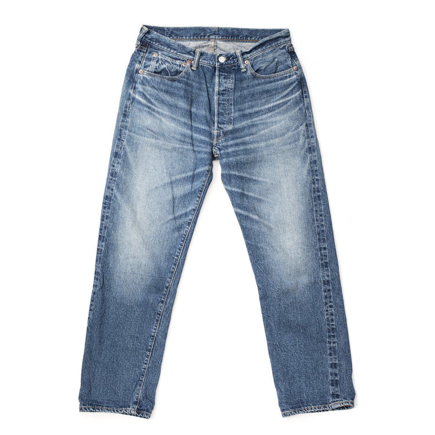 Warehouse & Co. Lot. 1101 Second Hand Series Used Wash Jean 12oz ...
