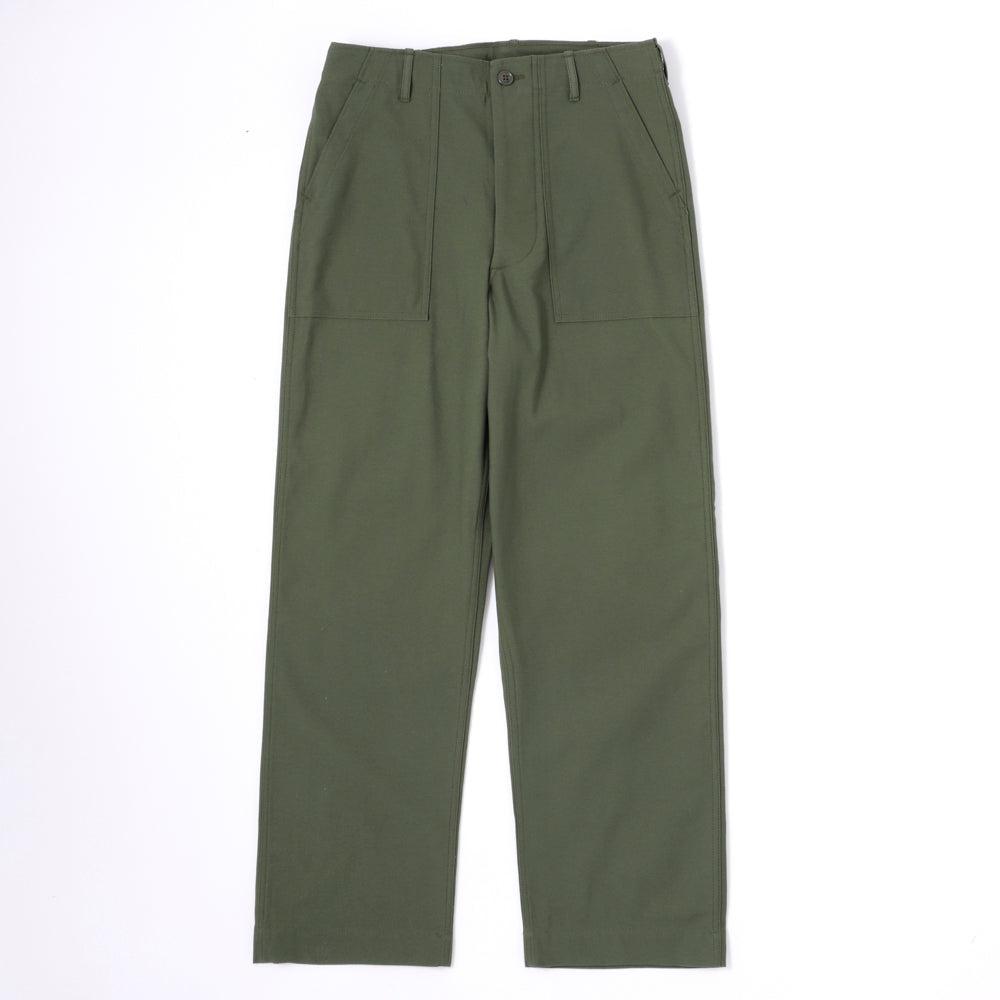 Yankshire Fatigue Pants 1960's Vintage Sateen Olive Green-Fatigue Pant ...