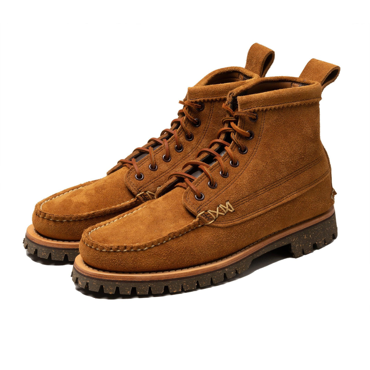 Yuketen Angler Boots w/Cortina Sole FO G Brown-Boots-Clutch Cafe